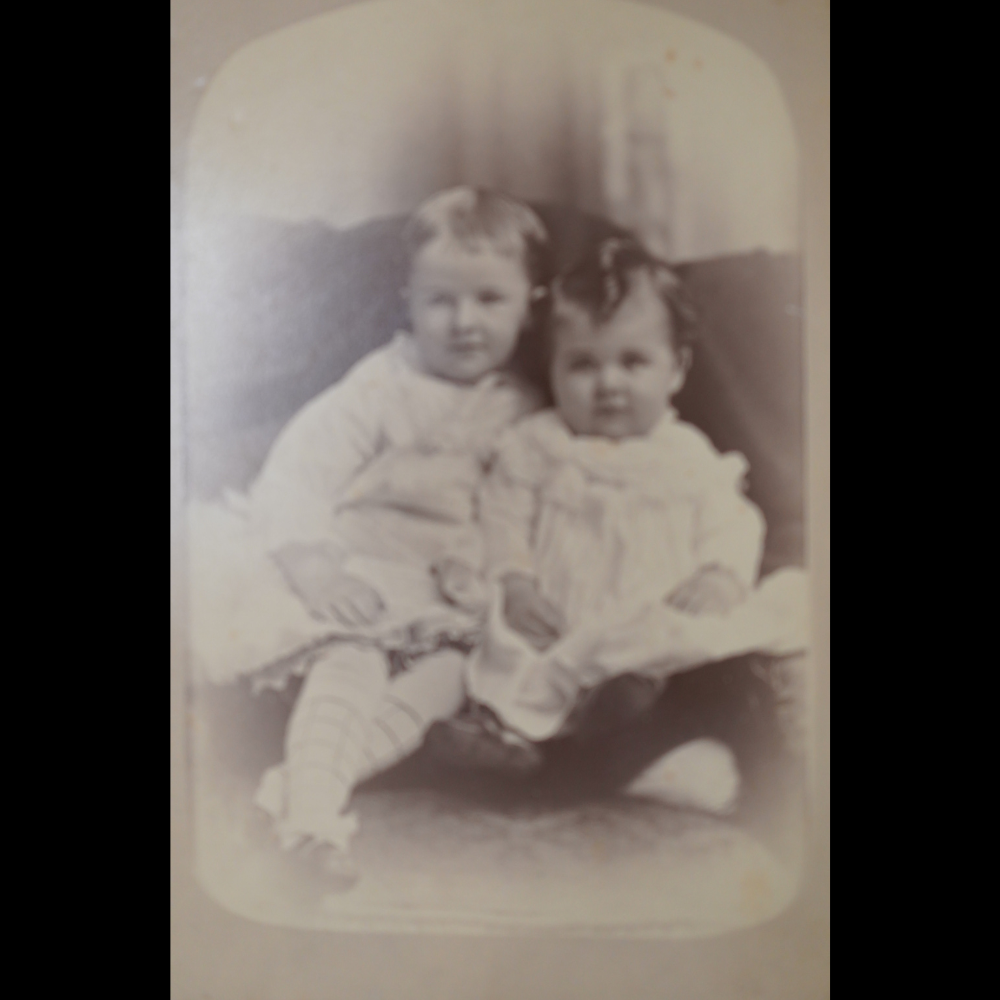 May Henry Warren 4 years old Henry Arthur Warren 14 Months old