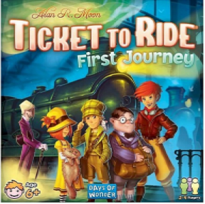 Picture Ticket to Ride First Journey Board Game
