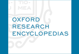 OXFORD RESEARCH ENCYCLOPEDIAS