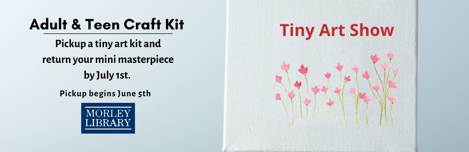 Craft Kit: Tiny Art Show for Adults and Teens