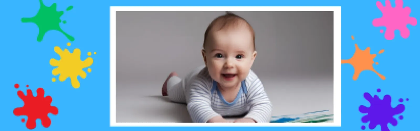 Tummy Time Painting: Part II