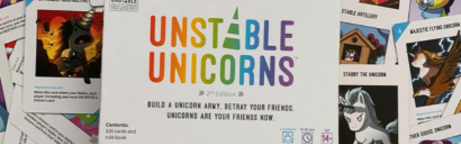 Board @ The Library: This Month's Game - Unstable Unicorns