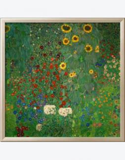 Farm Garden with Sunflowers, c.1912 Gustav Klimt