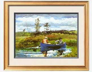 Blue Boat (Winslow Homer, 1836-1910)