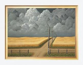 Gray and gold (John Rogers Cox, 1915-1990)