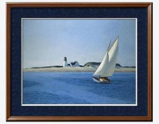 The long leg (Edward Hopper, 1882-1967)
