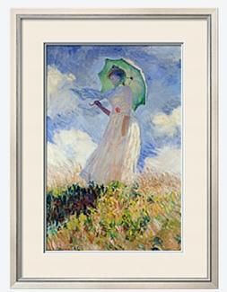 Woman with a parasol (Claude Monet, 1840-1926)